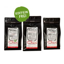 Probierpaket koffeinfreier Kaffee von Gori