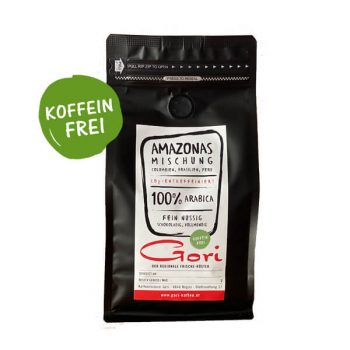 Amazonas - koffeinfreier Kaffee